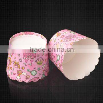 JM148 BAKEST Medium Castle Pattern High Temperature Resistance Muffin Cake Paper Cup High Quality Baking Tools photo-5