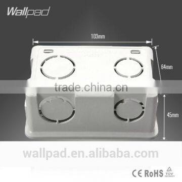 2015 New Arrival Hot Sale Wallpad For 118*72mm Wall Switch & Socket Mounting Plastic Electrical Junction Back Box