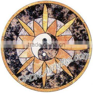 Waterjet Marble Medallion CFMD-019