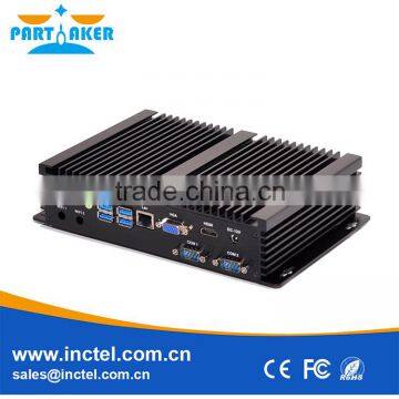 2016 Latest Design Dual Channel NB Memory SO-DIMM DDR3L Cheap Fanless Mini Pc Intel I3