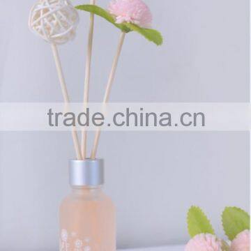 30ml hot sale Frosting bottle aluminum cap natural non alcohol flower aroma diffuser for your house decoration