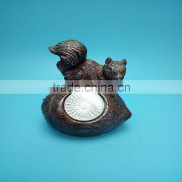 Resin Solar Light Craft for Garden Decoration