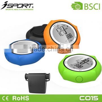 Waterproof LCD Display Electric Wireless Bike Computer Light