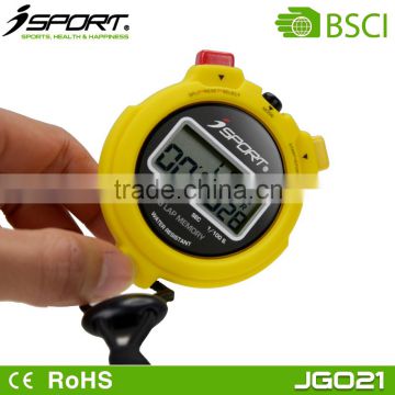 Factory Wholesale 10 Laps Memory Sports Timer with Lanyard