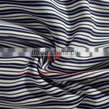 Wool peach printed fabric