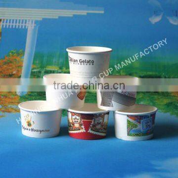 disposable ice cream cup logo