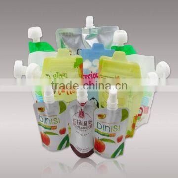 Customized Colorful Liquid Stand Up Spout Pouches With Spout Quality Choice photo-6