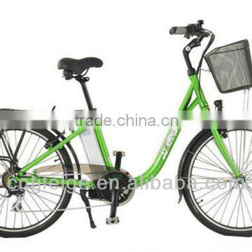 old brand 26" lithium battery 250W street electric bicycle