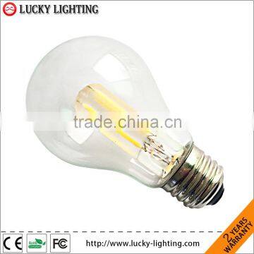 A60 bulb 3 years warranty 360 degree B22 E27 led filament bulb