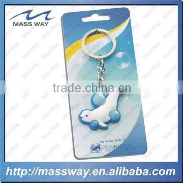 hot sale promotional lovely cartoon 3D custom Soft PVC keychain