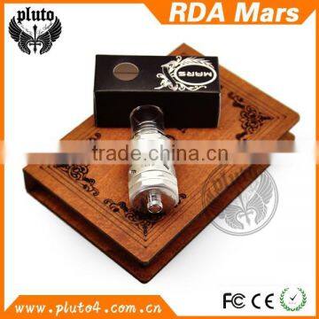 Top quality ecig atomizer with big vapor 18650 battery mod Pluto RDA Mars