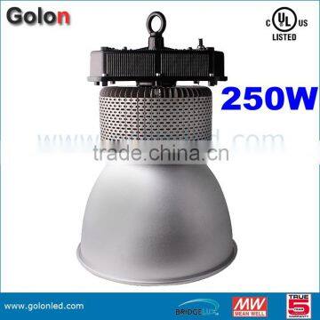 TOP Quality Manufacturer DLC 5 years warranty High power LED 250w high bay light with PhilipsSMD3030