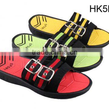 2015 New design EVA men's thong sandal with Buckle