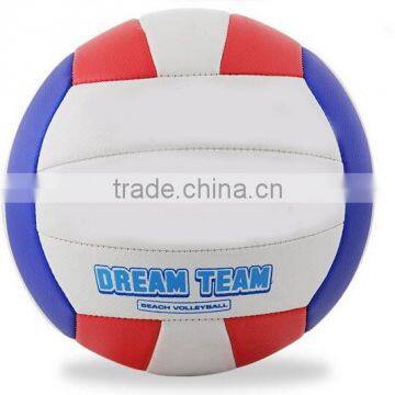 funny custom beach game PU volleyball