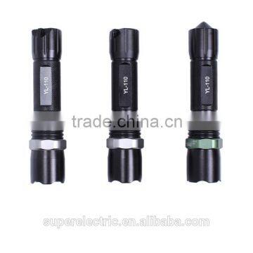 Made in china high quality lithium battery wholesale outdoor rechargeable best led flashlight