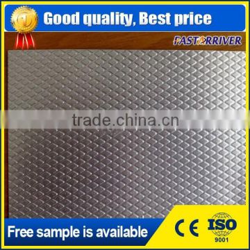 1050 3003 5052 embossed aluminum sheet plate for refrigerator