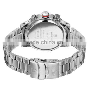 2015 WEIDE Relojes De Marca Masculino Auto Date Day Week Stainless Steel Band Clock Men Watches WH3311-4C photo-6