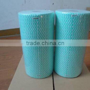 Nuojie 100% spunlace non-woven fabric wipe