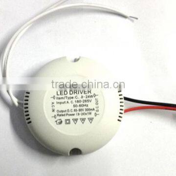 LED driver consant current 8~24w down light driver