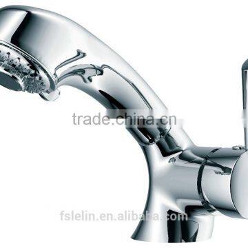 Brass cold&hot water faucet tap mixer & stretch kichen mixer GL-18092