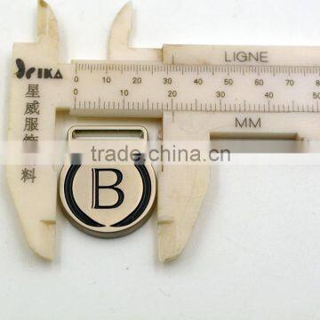 Round Thick Hanging Metal Badge