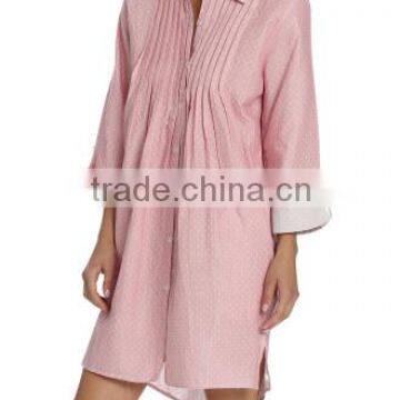 Dobby Nightshirt-Pink