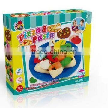 Popular modeling clay game with childrens Pizza Playdough