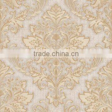 MyHome embossed classical style interior wallpaper manufacturer in china