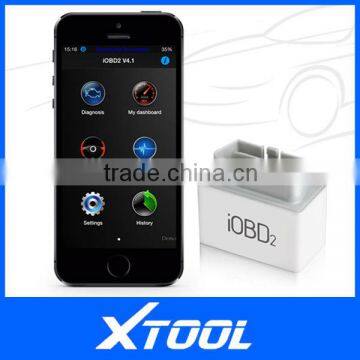 Xtool new BT dongle for both iOS & Android iOBD2 MFi BT wireless OBDII Code Reader