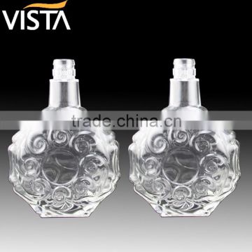 500ml Glass whisky bottle