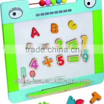 Double creation magnetic sketchpad drawing writing board for kids