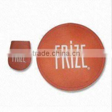 Mini nylon folding frisbee with customed design