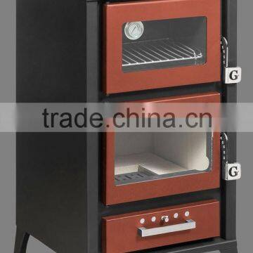 Wood Burning Steel Stove With Oven photo-3