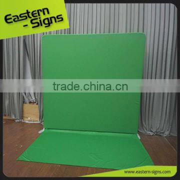 Muslin Green Portable pop up photography backdrop                        
                                                Quality Choice