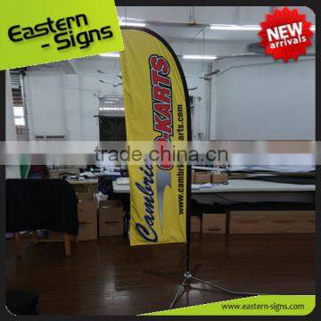 Best Selling Aluminium poles Custom Beach Flag