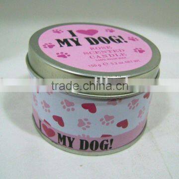 Tin Soy candle