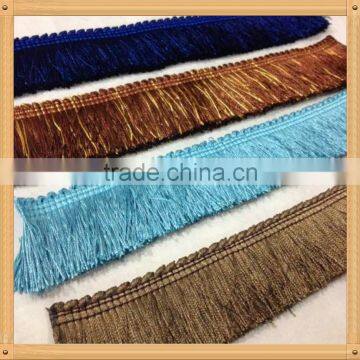 5cm width hot sale sofa bullion fringe with trim loop