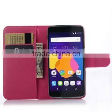 Modern best sell flip leather case for alcatel idol 3