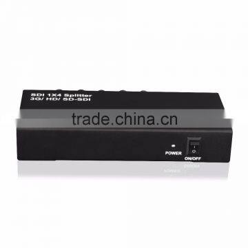 Transfer 1 SDI Signal to 4 4 PORTS SDI Splitter 1X4