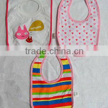 waterproof bible covers plastic PEVA baby bibs