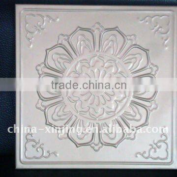 Embossed aluminum ceiling tile(ISO9001,CE)