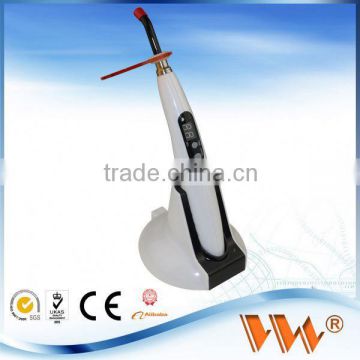 1400mw/cm2 plastic plexiglas glass colorful led curing light