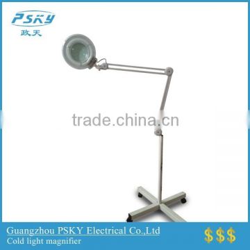 Skin Examination LED Magnifier Desktop Led 10x Magnifying Lamp With CE Multifunctional