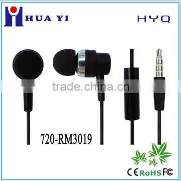 wooden earbud fashion design stereo bass earphone HiFi earbud