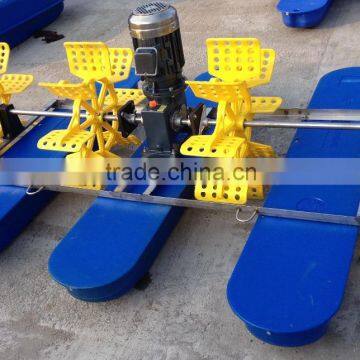 Paddle Wheel Aerator in Shrimp Farm