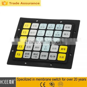 5x6 keyboard custom matrix silicone rubber membrane overlay