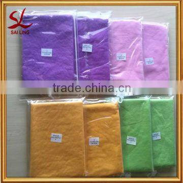 China OEM Manufacture Factory PVA Synthetic Chamois Towel with Zip Lock Bag Packed Swimming