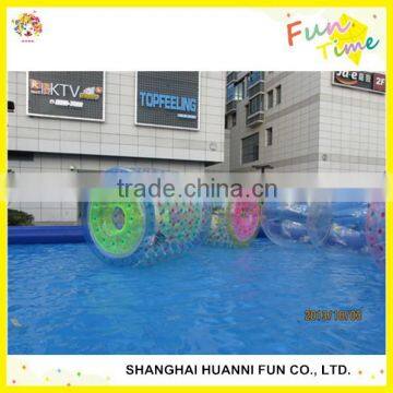 2015 newly design PVC 1.0mm Inflatable Water Walking Roller ball made in China