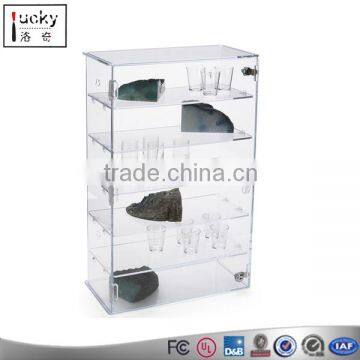 Clear 6 Layers Showcase Display Locking Acrylic Case photo-5