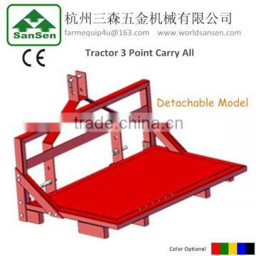 Bolted Carry Alls for tractors ,3 point hitch implements for tractors